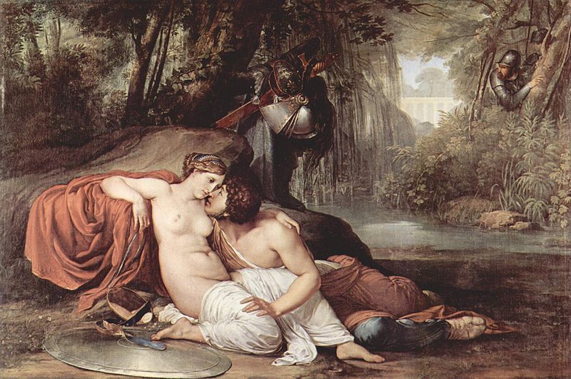 Francesco Hayez Rinaldo und Armida